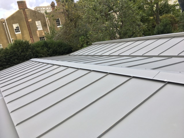 'W' Zinc Roof